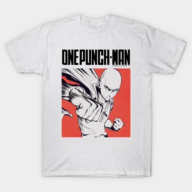 Saitama - One Punch Man - Wanpanman T-Shirt V8