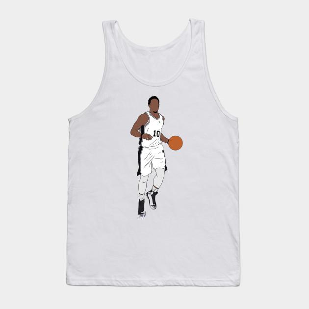 San Antonio Spurs Basketball Tank Top V6 - Image 2