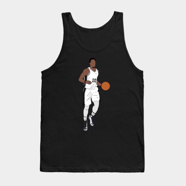 San Antonio Spurs Basketball Tank Top V6