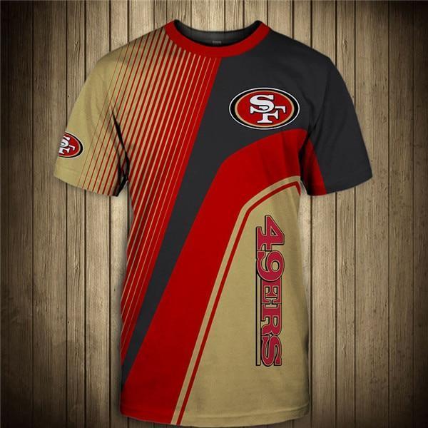 San Francisco 49ers Stripe 3D T-Shirt