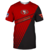 San Francisco 49ers Top Logo 3D T-Shirt