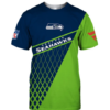 Seattle Seahawks Top Logo 3D T-Shirt