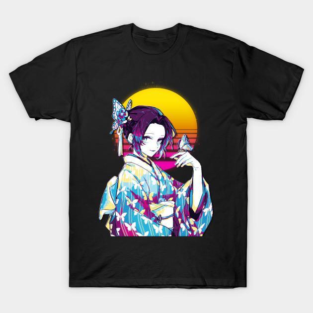 Shinobu Butterfly - Kimetsu No Yaiba T-Shirt V11