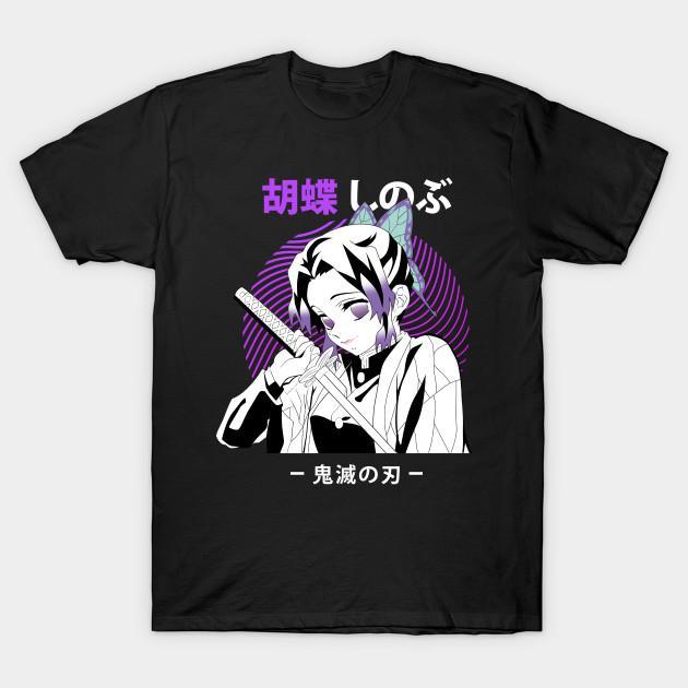Shinobu Butterfly - Kimetsu No Yaiba T-Shirt V14