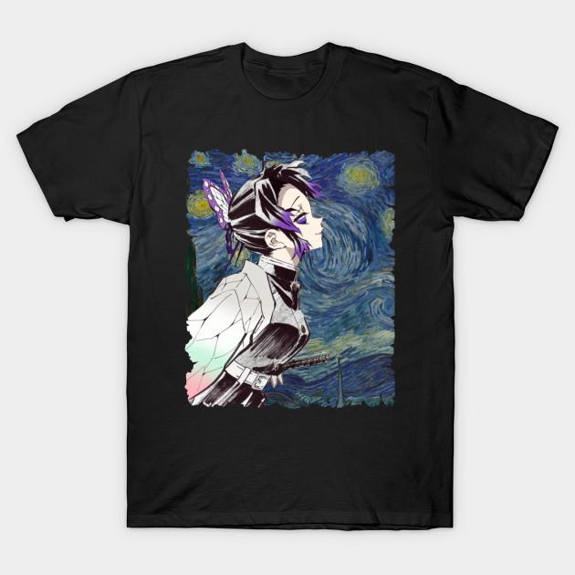Shinobu Butterfly - Kimetsu No Yaiba T-Shirt V15