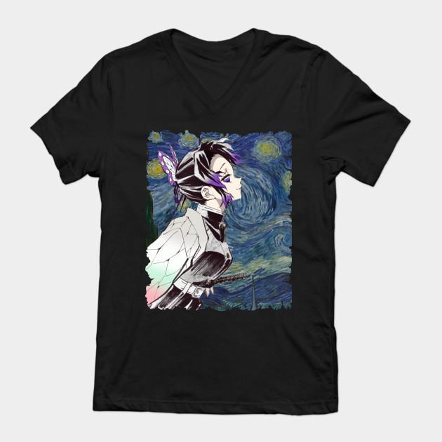 Shinobu Butterfly - Kimetsu No Yaiba T-Shirt V15 - Image 2