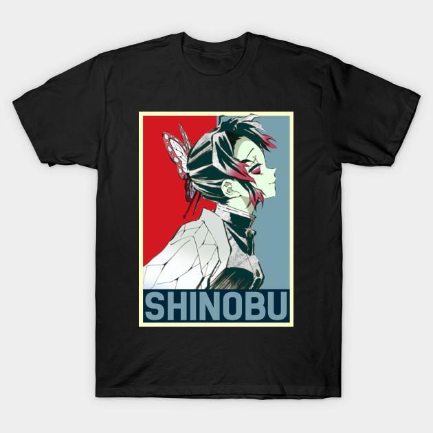 Shinobu Butterfly - Kimetsu No Yaiba T-Shirt V16