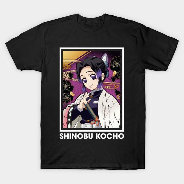Shinobu Butterfly - Kimetsu No Yaiba T-Shirt V17