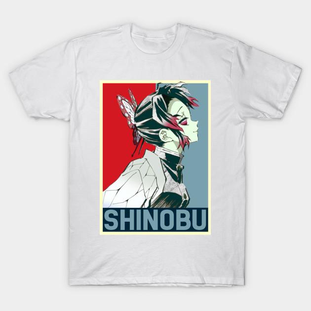 Shinobu Butterfly - Kimetsu No Yaiba T-Shirt V19