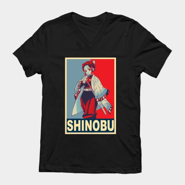 Shinobu Butterfly - Kimetsu No Yaiba T-Shirt V2 - Image 2