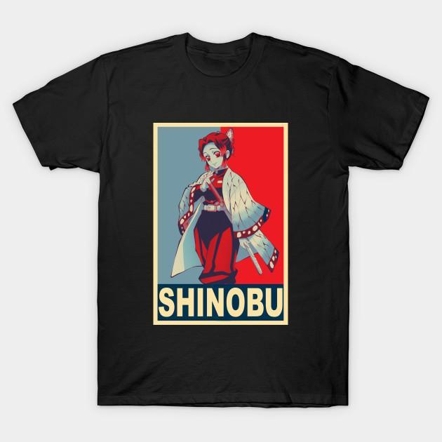 Shinobu Butterfly - Kimetsu No Yaiba T-Shirt V2