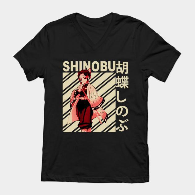 Shinobu Butterfly - Kimetsu No Yaiba T-Shirt V3 - Image 2