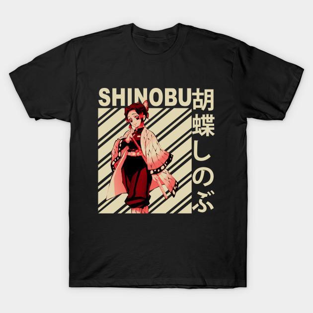 Shinobu Butterfly - Kimetsu No Yaiba T-Shirt V3