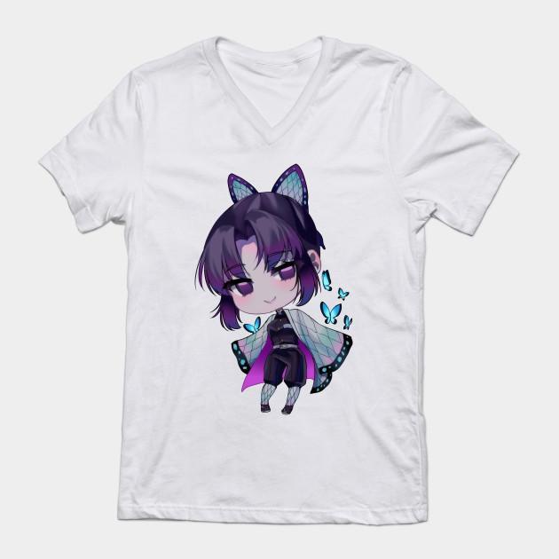 Shinobu Butterfly - Kimetsu No Yaiba T-Shirt V4 - Image 2