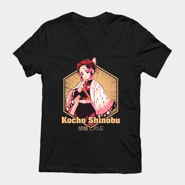 Shinobu Butterfly - Kimetsu No Yaiba T-Shirt V5 - Image 2