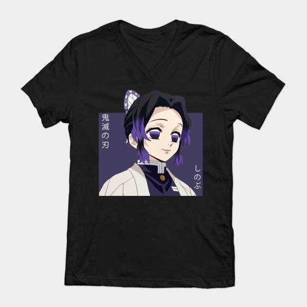 Shinobu Butterfly - Kimetsu No Yaiba T-Shirt V7 - Image 2