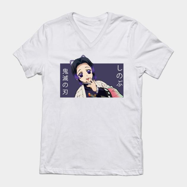 Shinobu Butterfly - Kimetsu No Yaiba T-Shirt V8 - Image 2