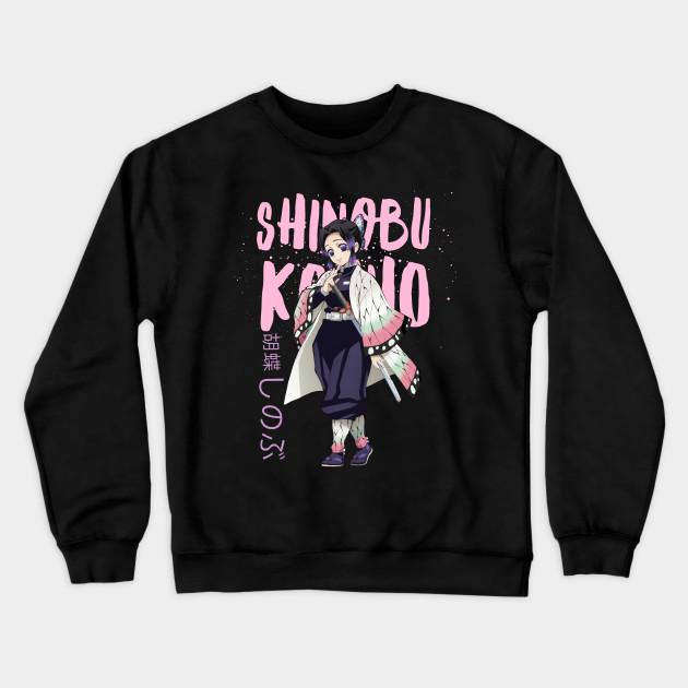 Shinobu Kocho Butterfly - Kimetsu No Yaiba Pullover Hoodie Sweatshirt V10 - Image 2