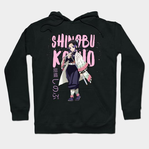 Shinobu Kocho Butterfly - Kimetsu No Yaiba Pullover Hoodie Sweatshirt V10