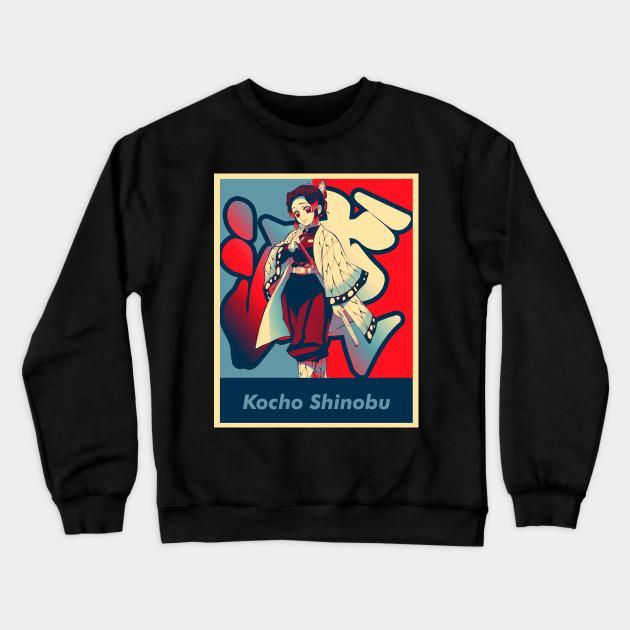 Shinobu Kocho Butterfly - Kimetsu No Yaiba Pullover Hoodie Sweatshirt V11 - Image 2