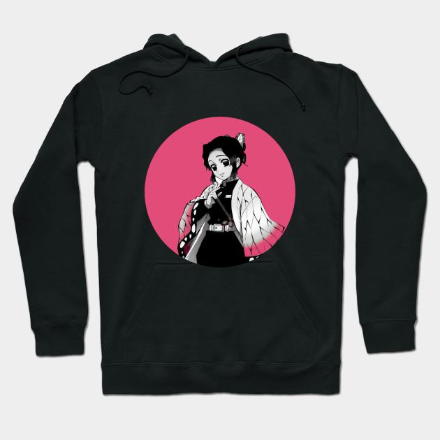 Shinobu Kocho Butterfly - Kimetsu No Yaiba Pullover Hoodie Sweatshirt V17