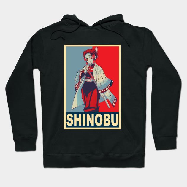 Shinobu Kocho Butterfly - Kimetsu No Yaiba Pullover Hoodie Sweatshirt V2