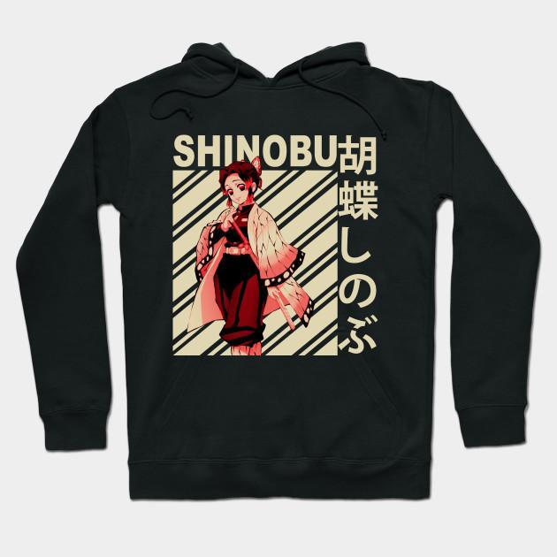 Shinobu Kocho Butterfly - Kimetsu No Yaiba Pullover Hoodie Sweatshirt V3