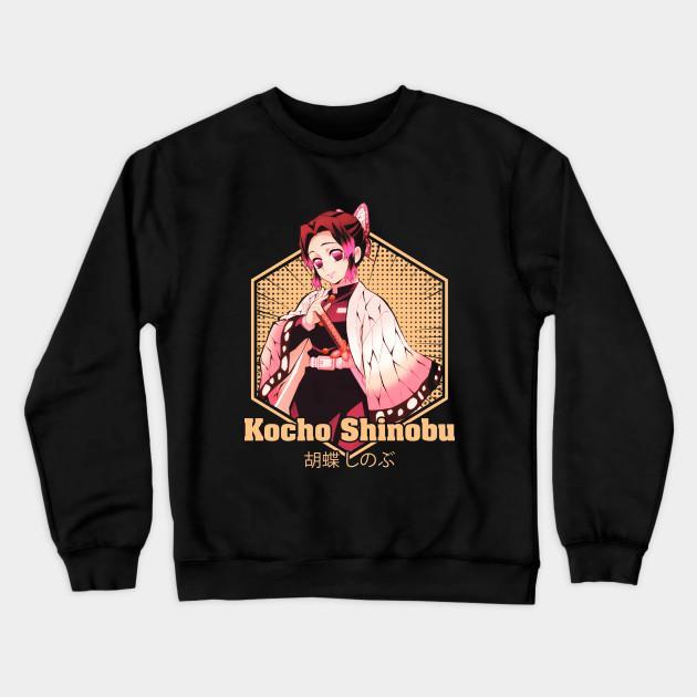 Shinobu Kocho Butterfly - Kimetsu No Yaiba Pullover Hoodie Sweatshirt V5 - Image 2