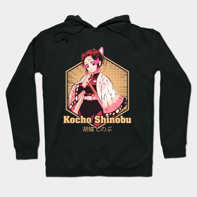 Shinobu Kocho Butterfly - Kimetsu No Yaiba Pullover Hoodie Sweatshirt V5