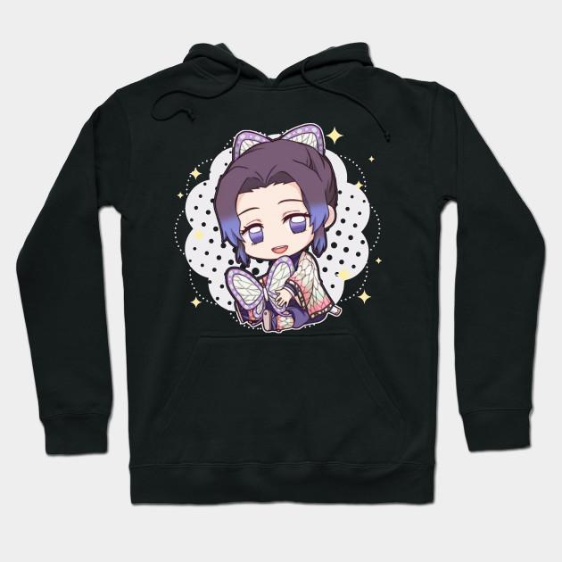Shinobu Kocho Butterfly - Kimetsu No Yaiba Pullover Hoodie Sweatshirt V6