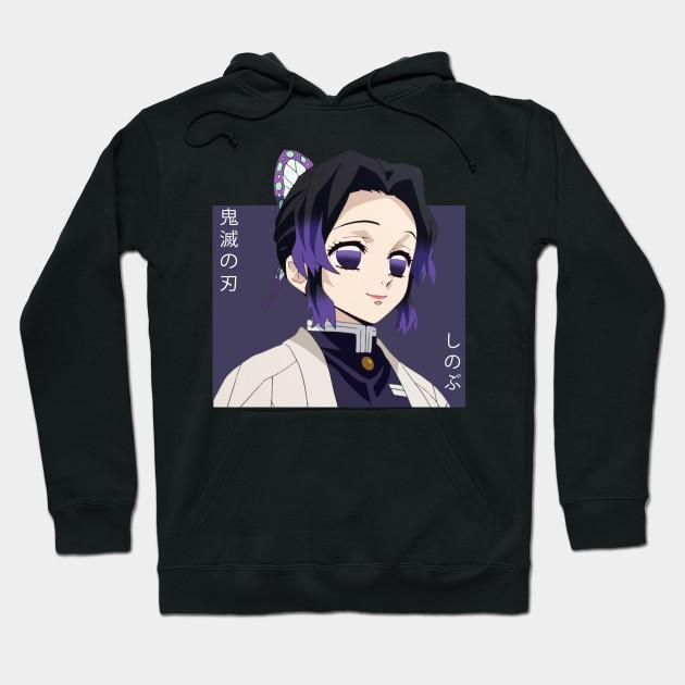 Shinobu Kocho Butterfly - Kimetsu No Yaiba Pullover Hoodie Sweatshirt V7