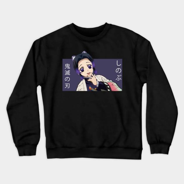Shinobu Kocho Butterfly - Kimetsu No Yaiba Pullover Hoodie Sweatshirt V8 - Image 2