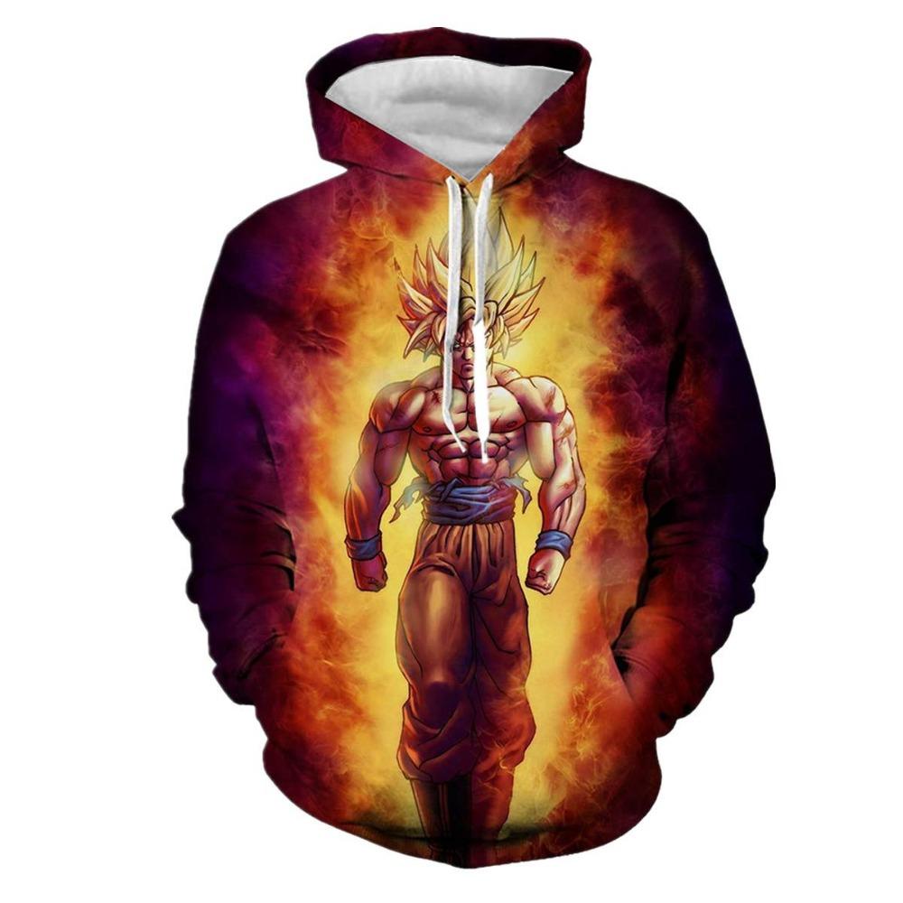 Son Gohan Dragon Ball Z 3D Pullover Hoodie V2