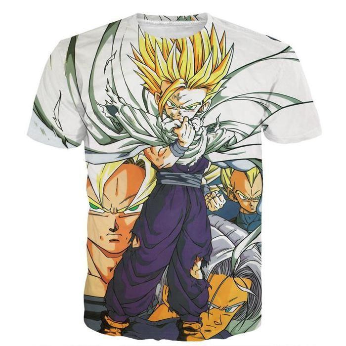 Son Gohan Dragon Ball Z 3D T-Shirt V1
