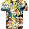 Son Gohan Dragon Ball Z 3D T-Shirt V4