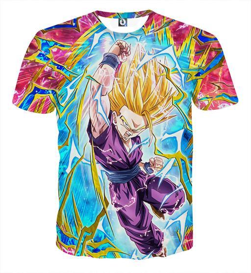 Son Gohan Dragon Ball Z 3D T-Shirt V6