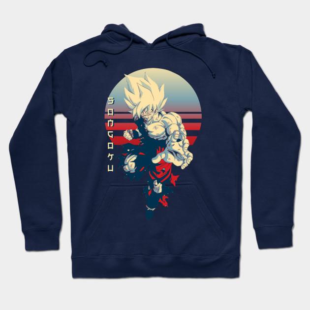 Son Goku - Dragon Ball Z Pullover Hoodie Sweatshirt V13