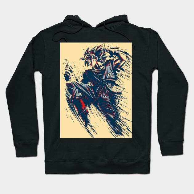Son Goku - Dragon Ball Z Pullover Hoodie Sweatshirt V37