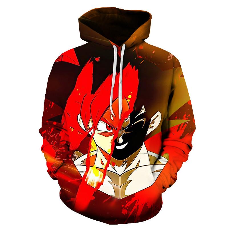 Son Goku Dragon Ball Z 3D Pullover Hoodie V13
