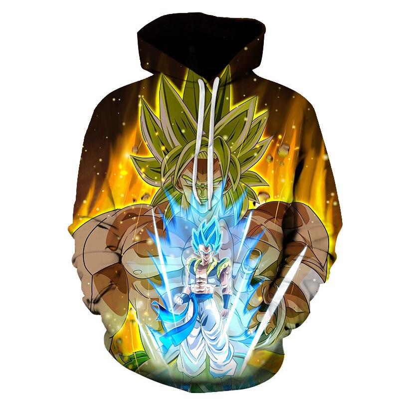 Son Goku Dragon Ball Z 3D Pullover Hoodie V14