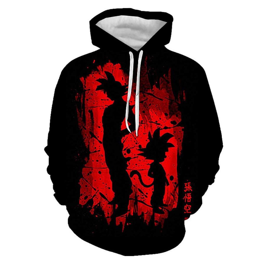 Son Goku Dragon Ball Z 3D Pullover Hoodie V17