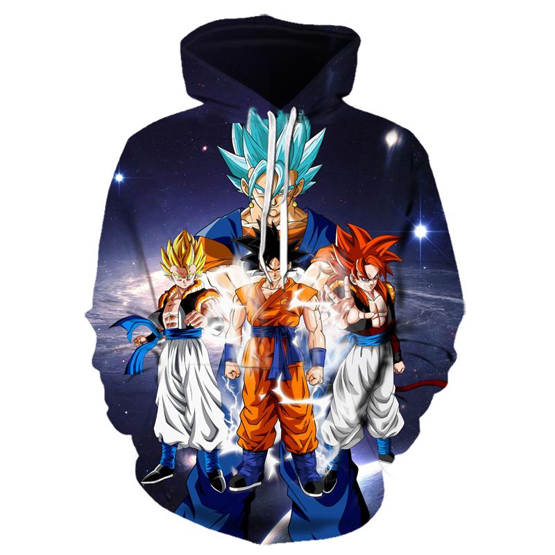Son Goku Dragon Ball Z 3D Pullover Hoodie V19