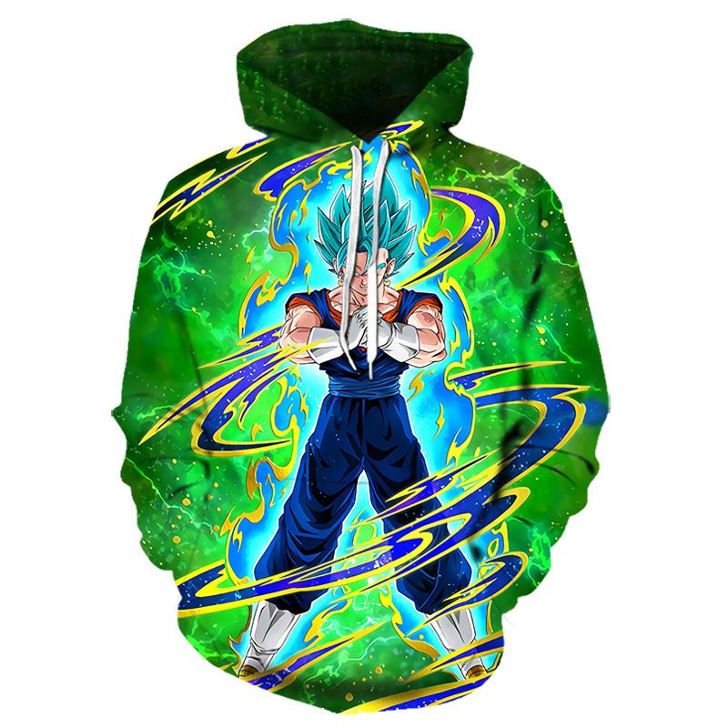Son Goku Dragon Ball Z 3D Pullover Hoodie V21