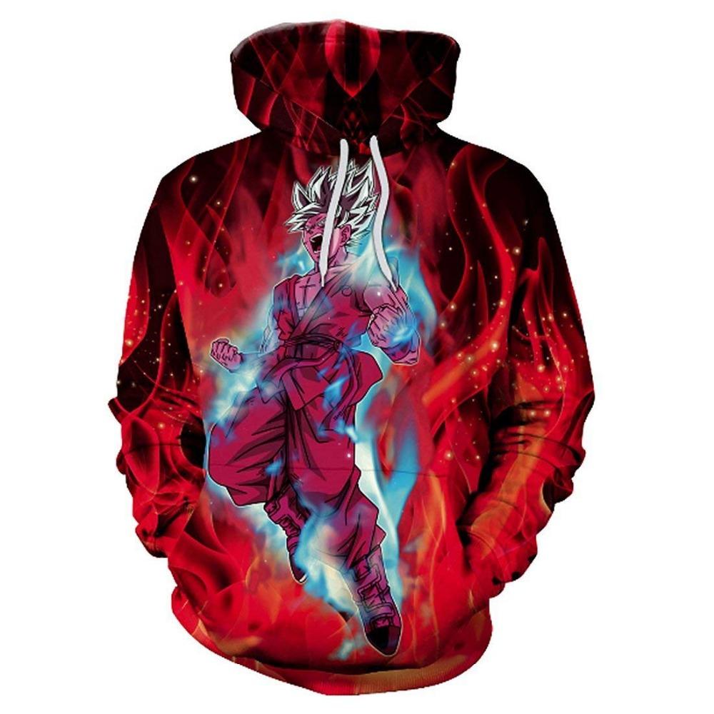 Son Goku Dragon Ball Z 3D Pullover Hoodie V25