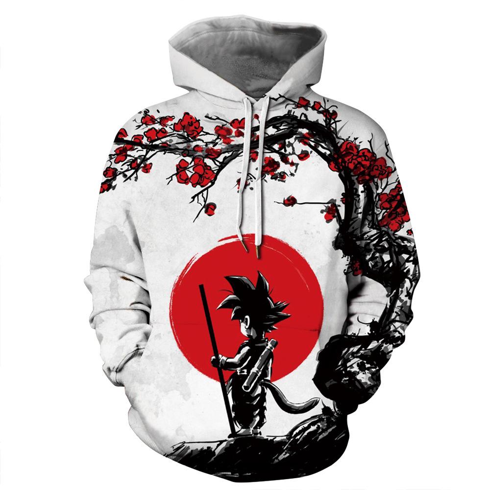 Son Goku Dragon Ball Z 3D Pullover Hoodie V31