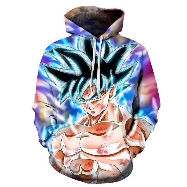 Son Goku Dragon Ball Z 3D Pullover Hoodie V37