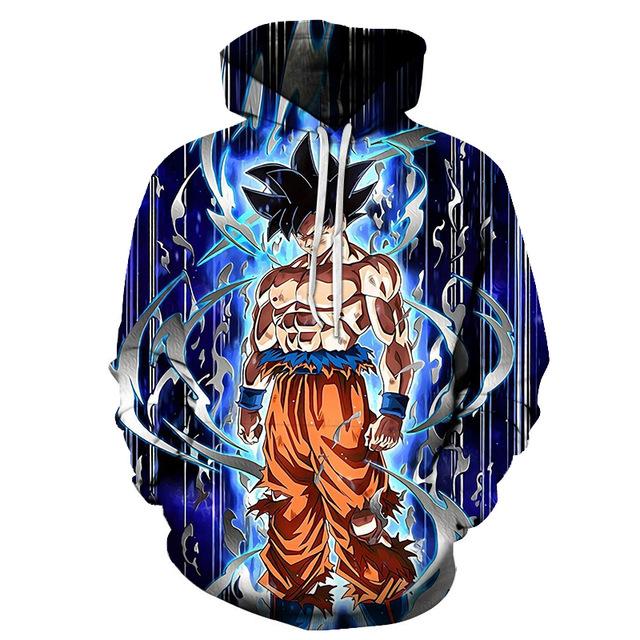 Son Goku Dragon Ball Z 3D Pullover Hoodie V39