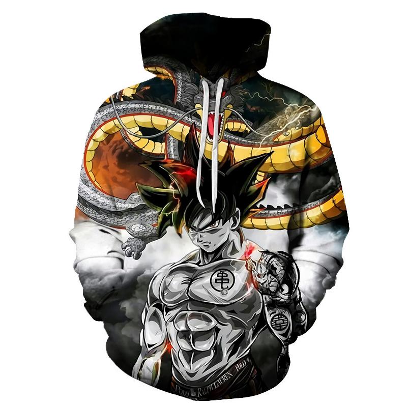 Son Goku Dragon Ball Z 3D Pullover Hoodie V41