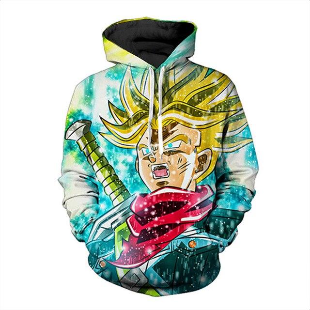 Son Goku Dragon Ball Z 3D Pullover Hoodie V44