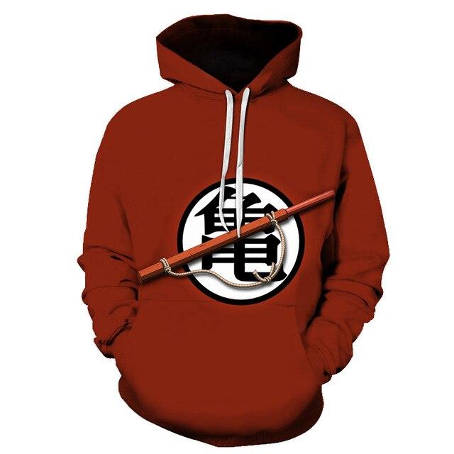Son Goku Dragon Ball Z 3D Pullover Hoodie V47